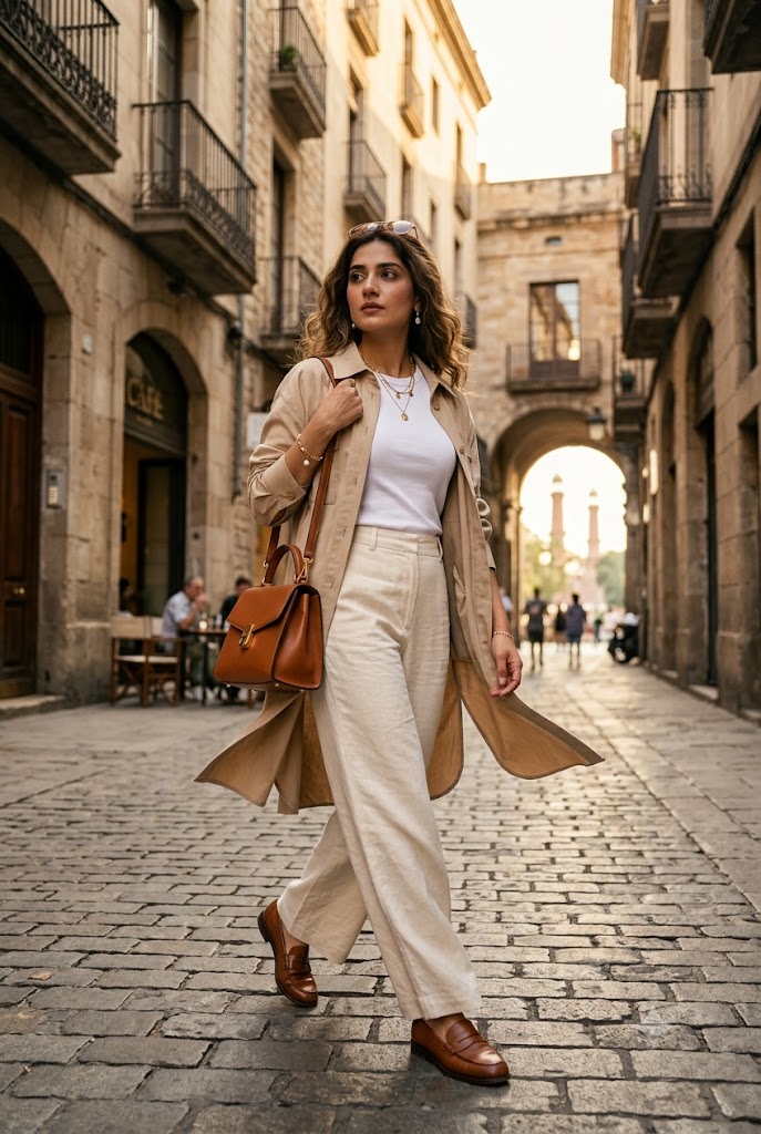 The Cobblestone Street Trench Shirt